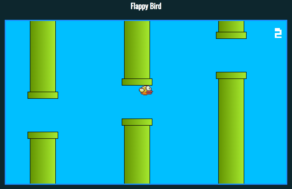 Imagem do projeto Flappy Bird